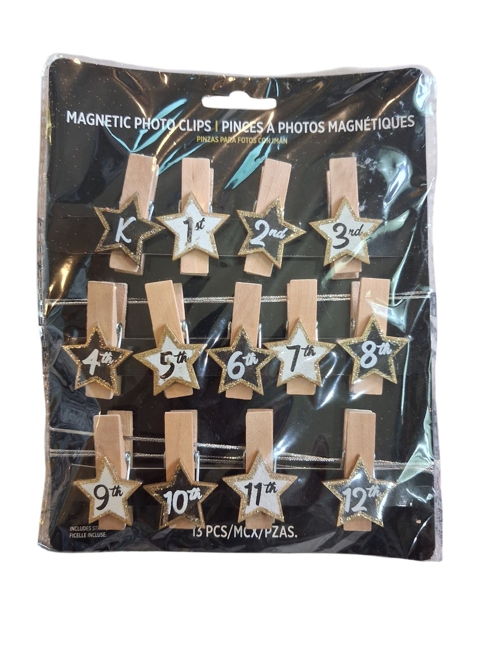 Magnetic Star Photo Clips